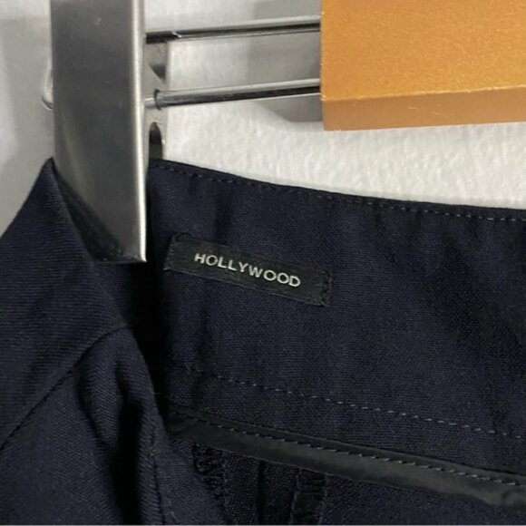 Talbots Petites Women's Navy Pull-On Hollywood Waist Pants Sz 10P - Picture 7 of 11